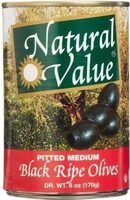 Ripe Black Olives