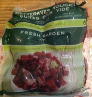 Betteraves rouges cuites sous vide