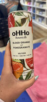 Blood Orange and Pomegranate Seltzer