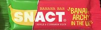 Banana bar apple & cinnamon