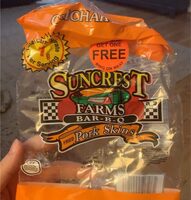 Bar-B-W pork skins