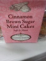 Cinnamon Brown Sugar Mini Cakes