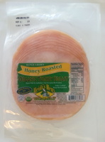 Honey roasted organic turkey breast