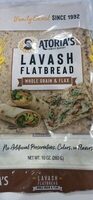 Lavash Flatbread Whole Grain & Flax