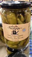 Poivrons vert marinés