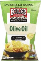 Olive oil totally natural kettle potato chips