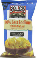 Lightly Salted 60% Less Sodium Kettle Style Potato Chips
