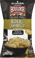 Olive Oil Sea Salt & Cracked Pepper Kettle Style Potato Chips