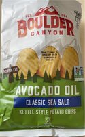 Avocado Oil Classic Sea Salt Kettle Style Potato Chips