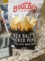 Sea Salt & Black Pepper Kettle Style Potato Chips
