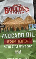 Avocado oil hickory bbq kettle chip