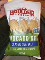 Avocado Oil Classic Sea Salt Kettle Style Potato Chips