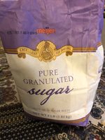 Pure granulated sugar