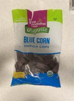 Organic blue corn tortilla chips