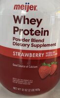 Strawberry whey protein