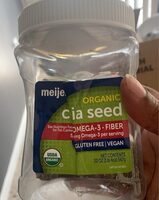 Organic chia seed