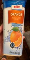 Orange drink mix