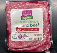 Grass fed prganic ground beef