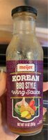 Korean bbq style wing sauce