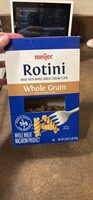 Rotini Whole Grain Whole Wheat Macaroni Product