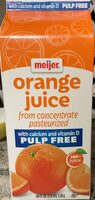 100% Pure Juice From Concentrate
