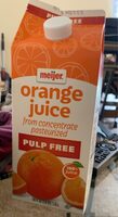100% Pure Orange Juice