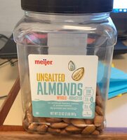 Unslated Almonds