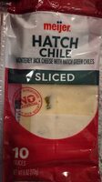 Hatch Chile Monterey Jack Cheese Sliced