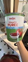 Meijer, tomato puree