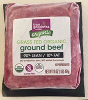True Goodness organic ground beef