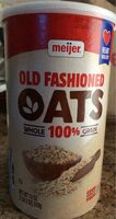 Old fashioned oats