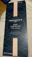 Dark chocolate 70% cacao