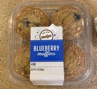 Blueberry muffins
