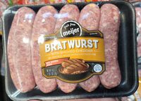 Bratwurst with Smoked Cheddar