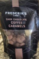 Dark chocolate coffee caramels