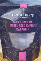 Dark chocolate barrel bourbon caramels