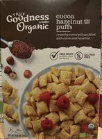 True Goodness Organic Cocoa Hazelnut Puffs