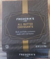 All butter croissants