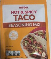 Hot & spicy taco seasoning mix