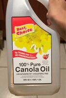 100% Pure Canola Oil