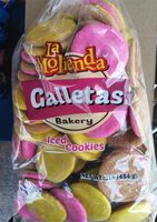 Iced cookies