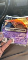 Colby Jack & Hard Salami Cheese and Meat Snack