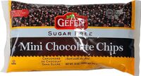 Sugar free semisweet chocolate chips