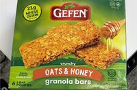 Gefen granola bars