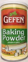 Baking powder passover