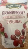 Premium Sweetened Dried Cranberries
