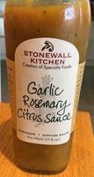 Garlic rosemary citrus sauce