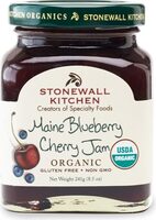 Organic maine blueberry cherry jam
