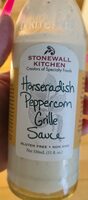 Horseradish peppercorn grille sauce