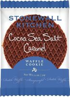 Cocoa Sea Salt Caramel Waffle Cookie